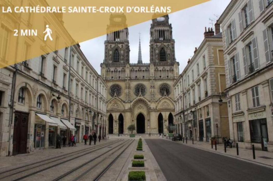 奥尔良Studio Contemporain A Deux Pas De La Cathedrale公寓 外观 照片